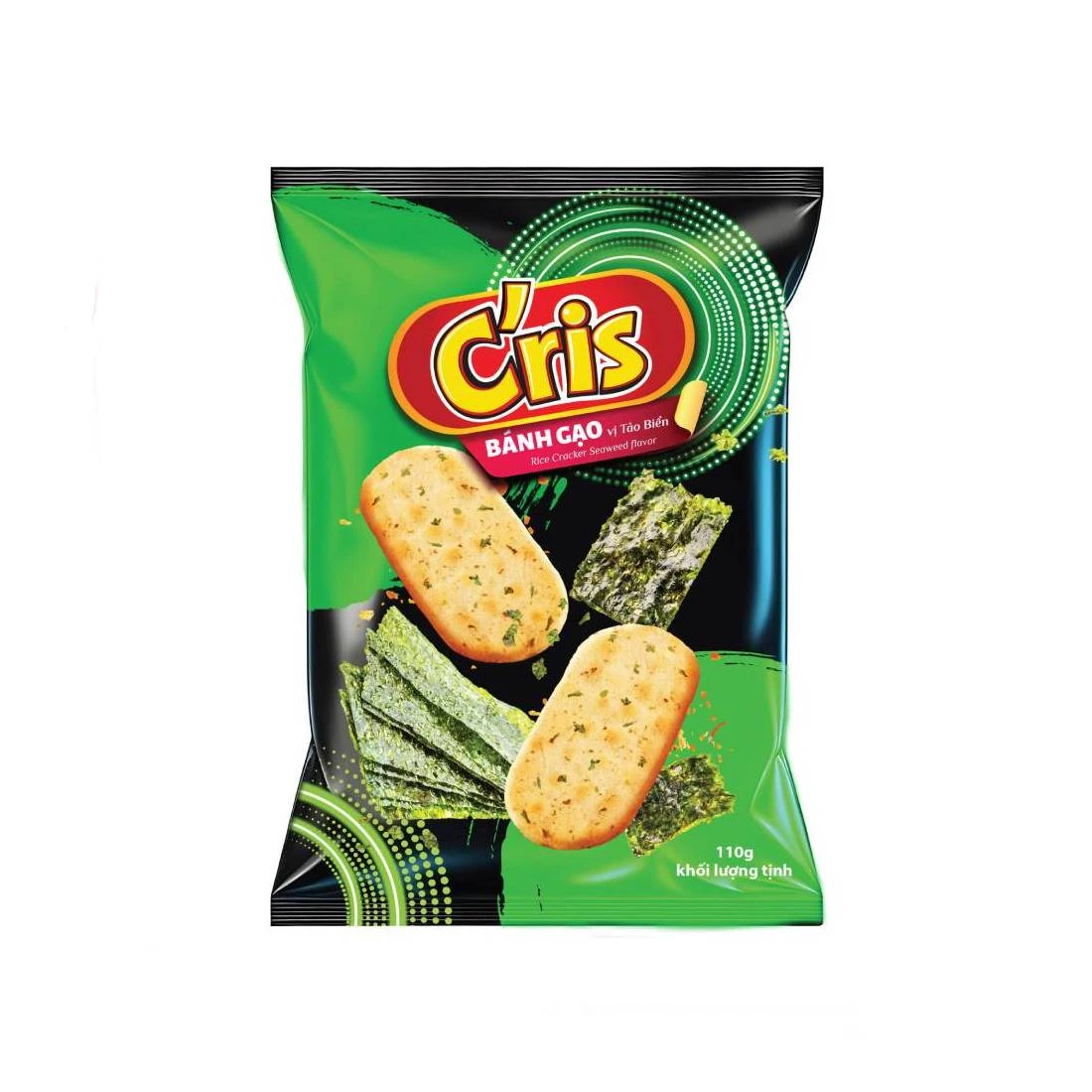 Bánh gạo C'ris vị Tảo biển