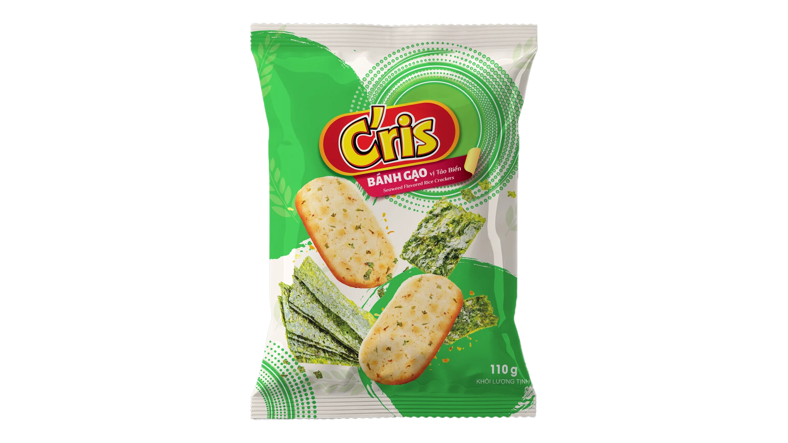 Bánh gạo C'ris vị Tảo Biển